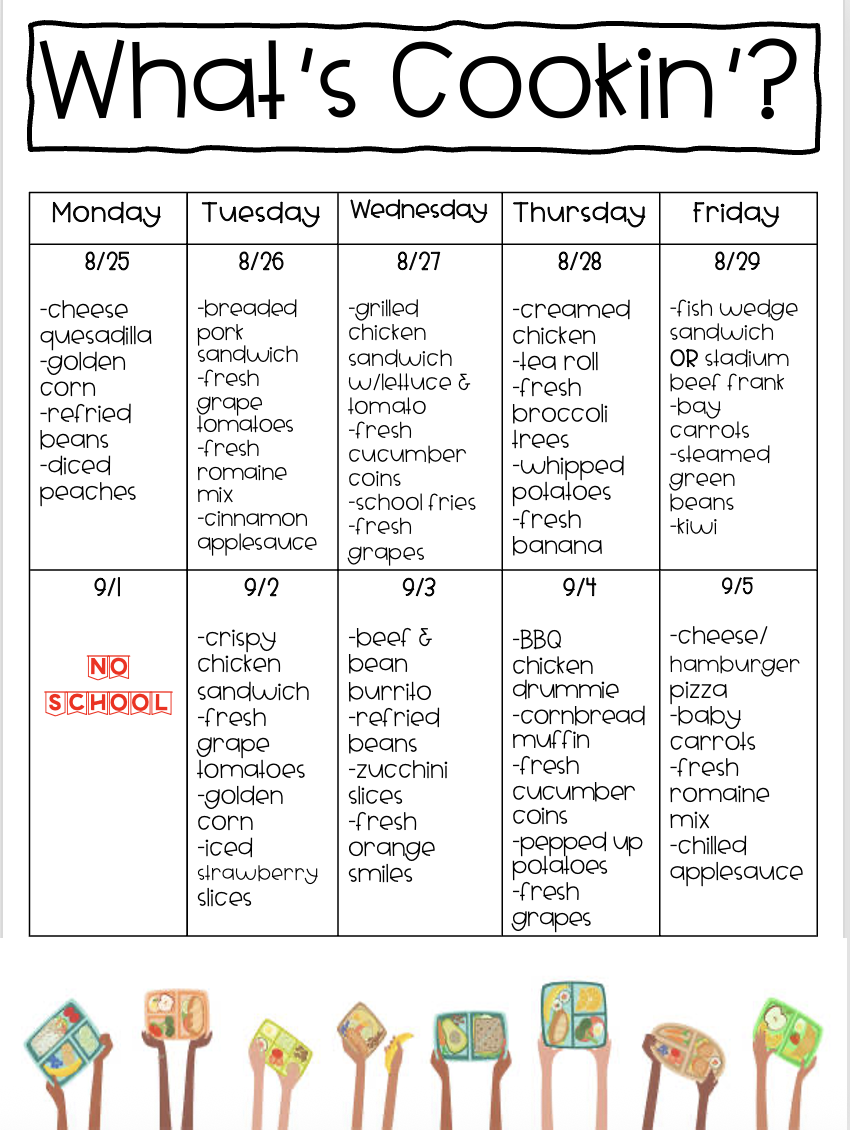 Lunch Menu 